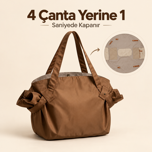 Velya™ Dönüşen Çok Amaçlı Çanta
